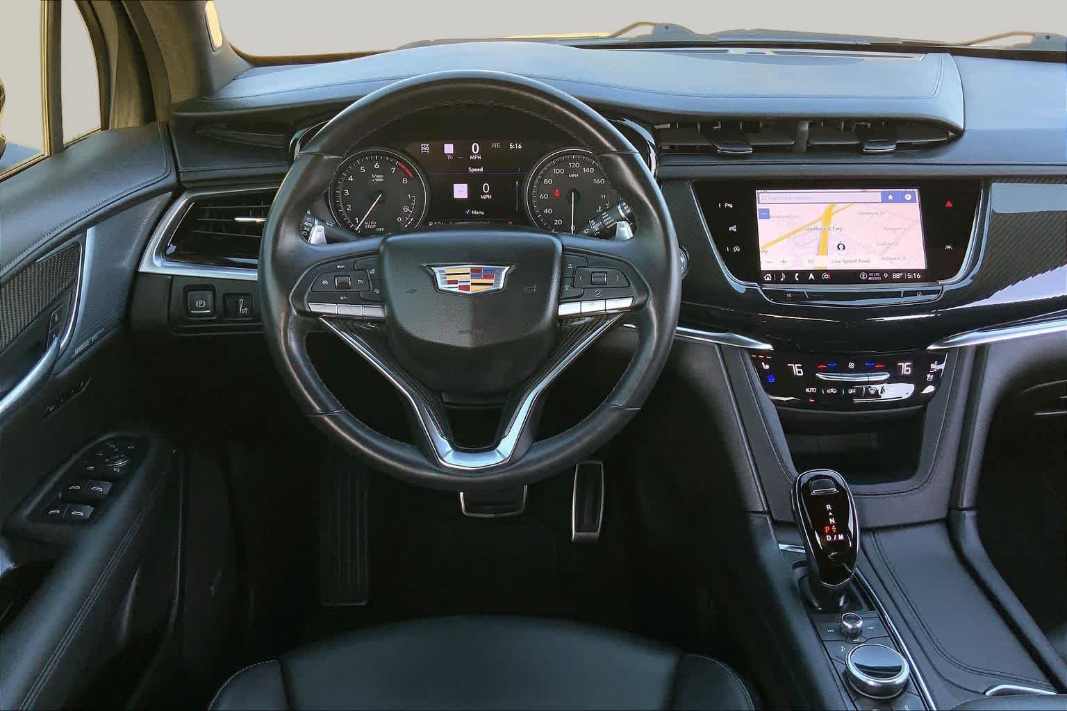 Used 2024 Emerald Lake Metallic Cadillac AWD Sport image 6