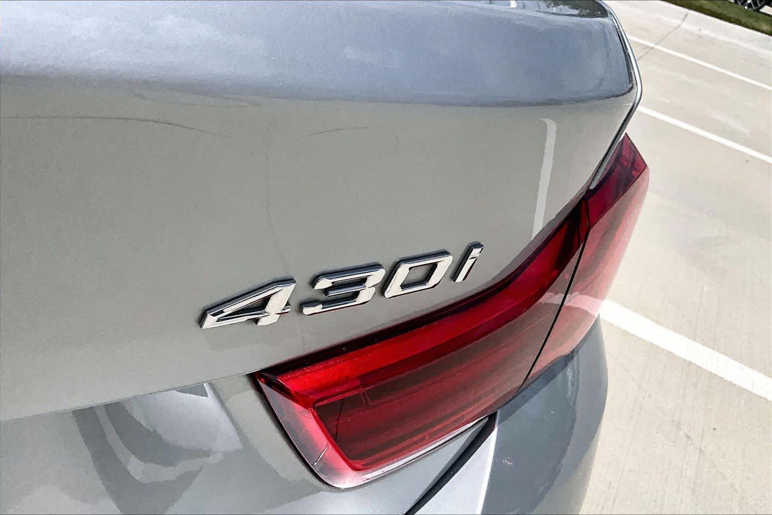 Used 2018 Glacier Silver Metallic BMW 430i image 9