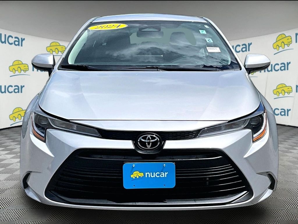 Used 2024 Classic Silver Metallic Toyota LE image 2