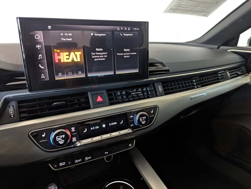 Certified Used 2025 Black Audi 45 S line Premium image 8
