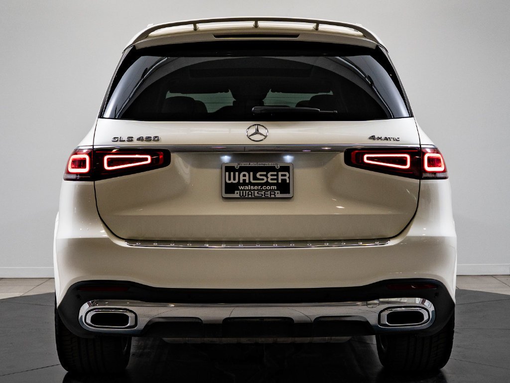 Certified Used 2023 Manufaktur Diamond White Metallic Mercedes-Benz GLS 450 image 7