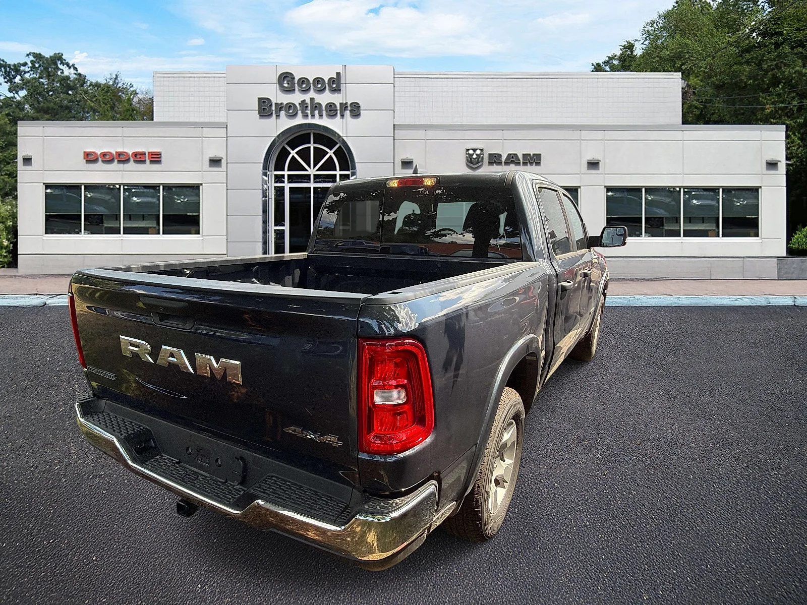 New 2026 Forged Blue Metallic RAM Big Horn image 3