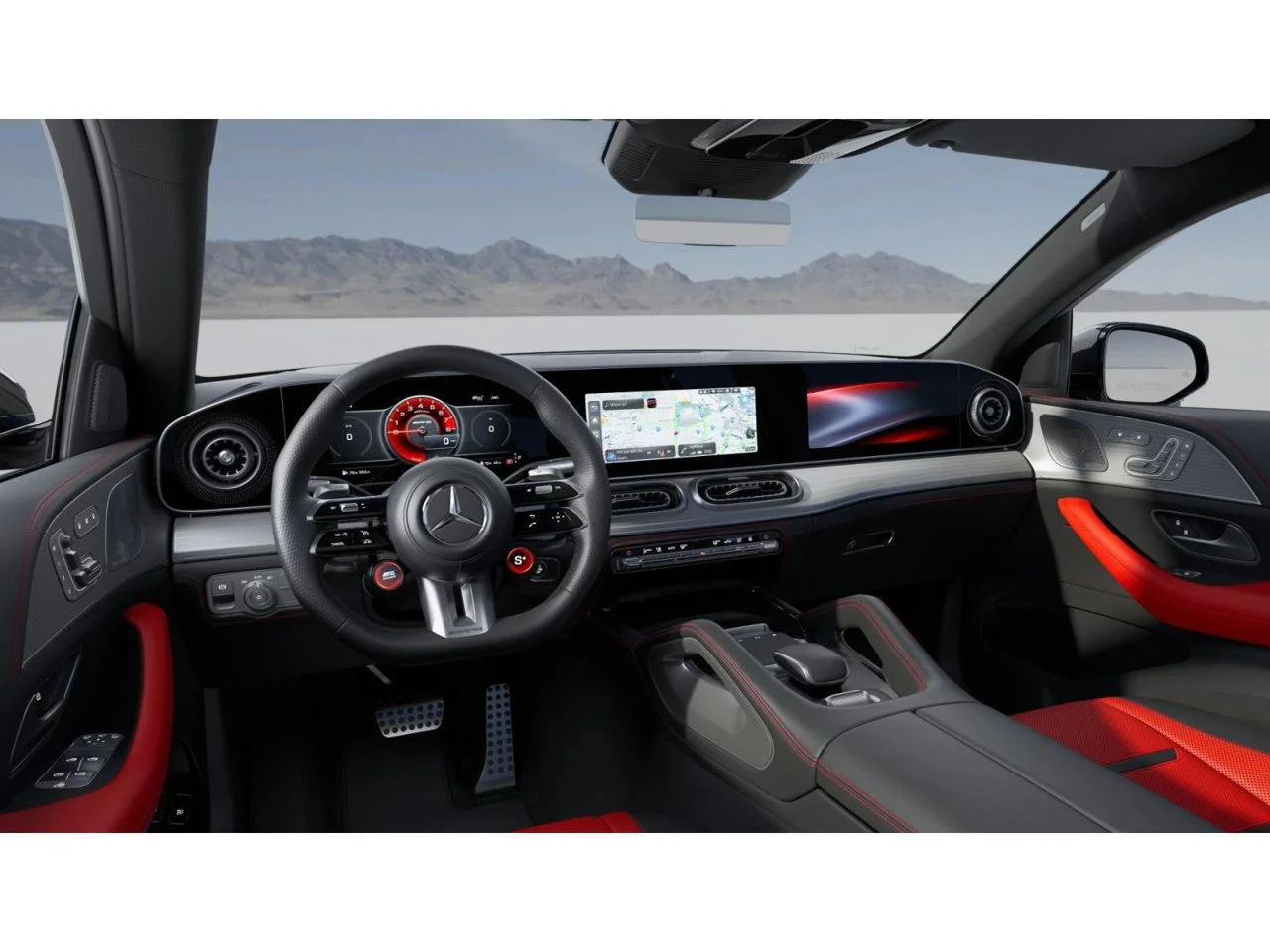 New 2027 Obsidian Black Metallic Mercedes-Benz AMG® GLE 53e 4MATIC+ Coupe image 3