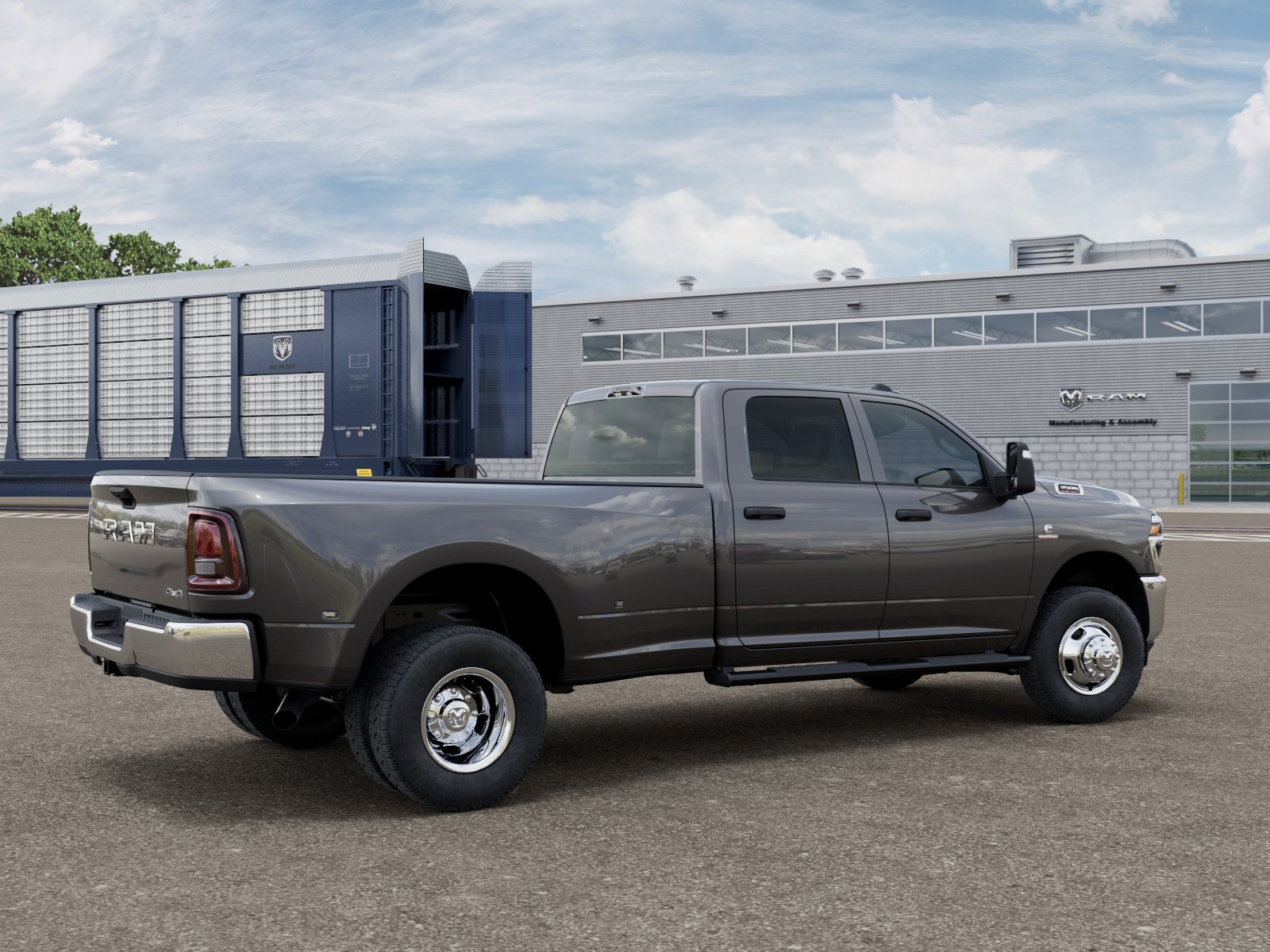 New 2027 Granite Crystal Metallic Clear-Coat Exterior Paint RAM Tradesman image 2