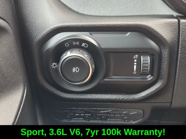 Certified Used 2024 Gray Jeep Sport image 22