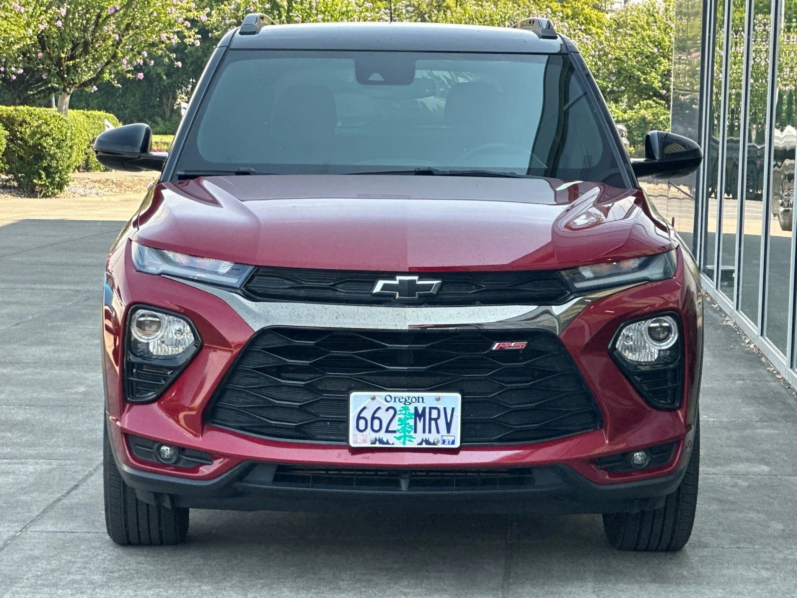 Used 2021 Scarlet Red Metallic Chevrolet RS image 8