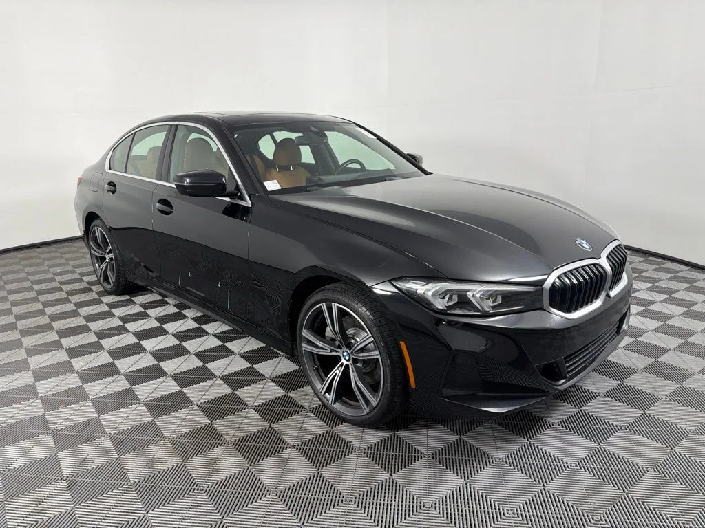 Certified Used 2024 Jet Black BMW 330i xDrive image 3