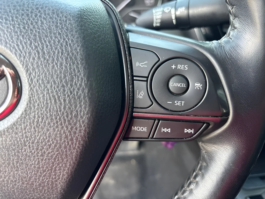 Used 2023 Midnight Black Metallic Toyota SE image 15