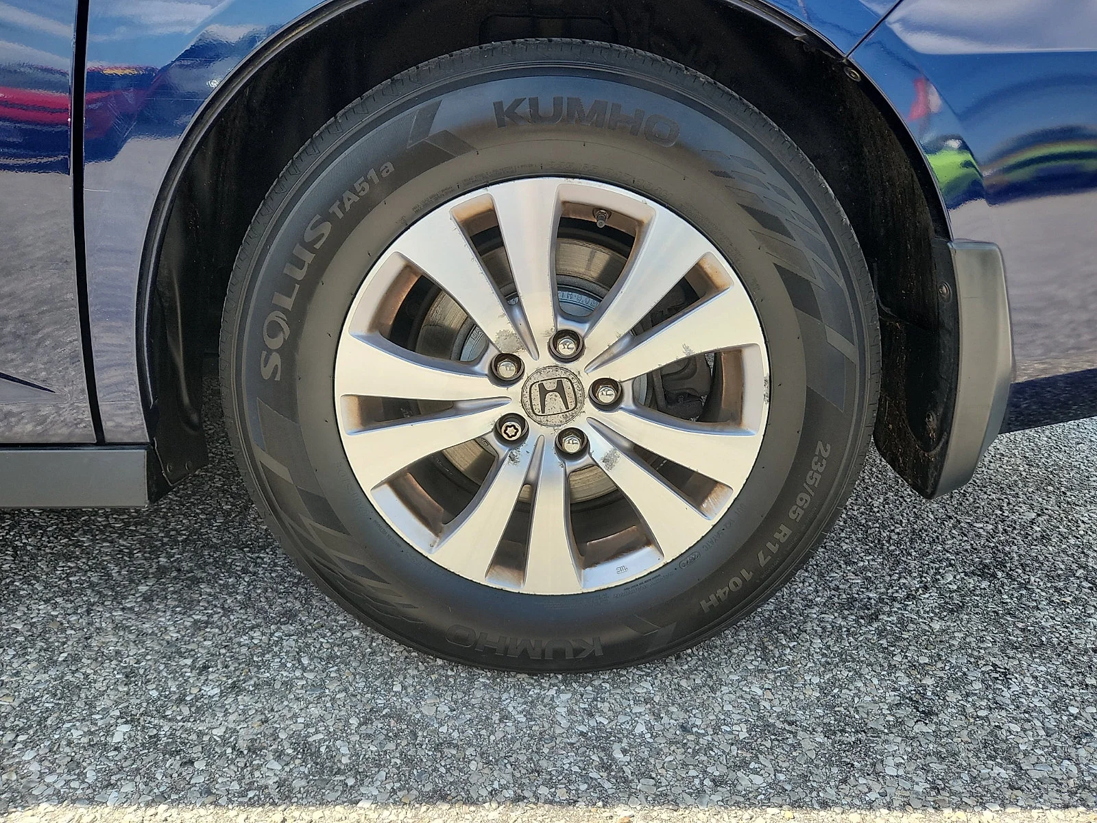 Used 2014 Blue Honda EX image 8