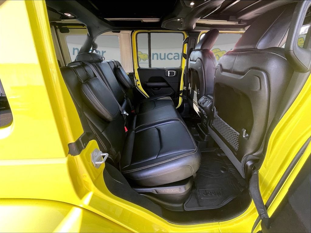 Used 2024 Yellow Jeep Sahara 4xe image 16