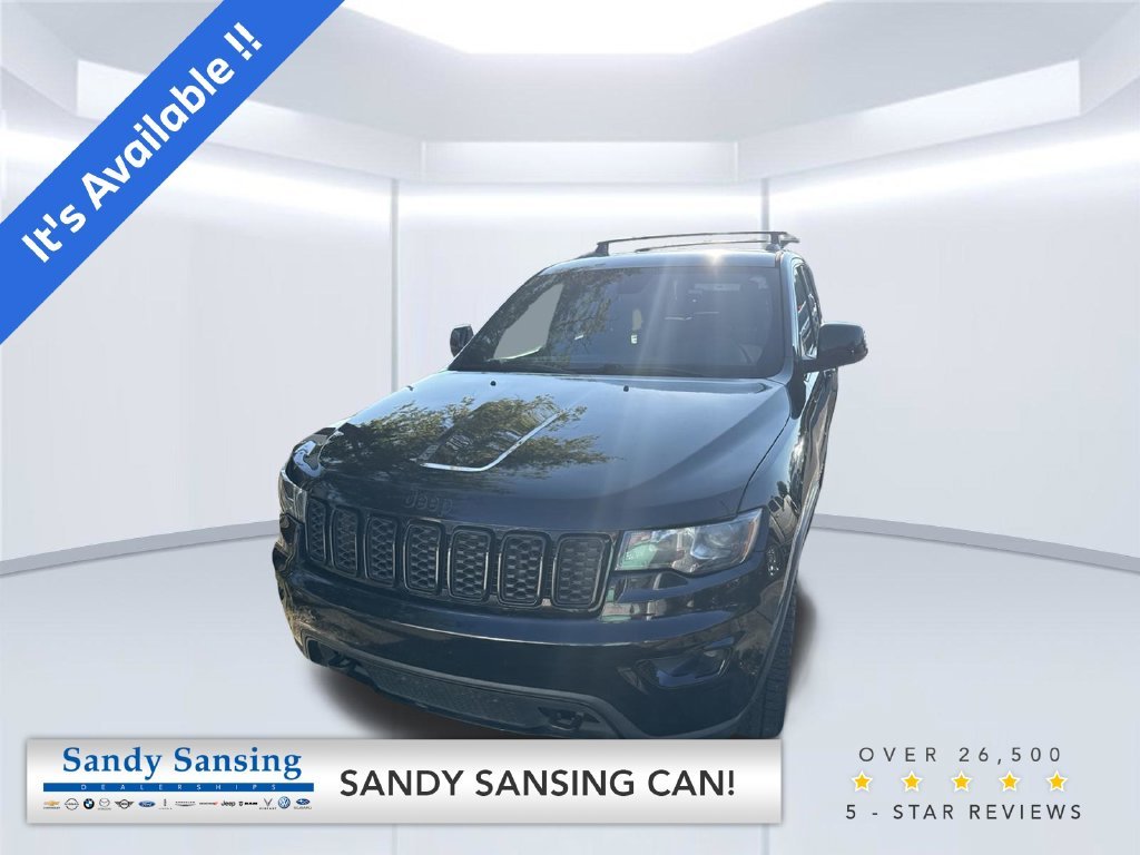 Used 2018 Black Jeep Laredo image 1