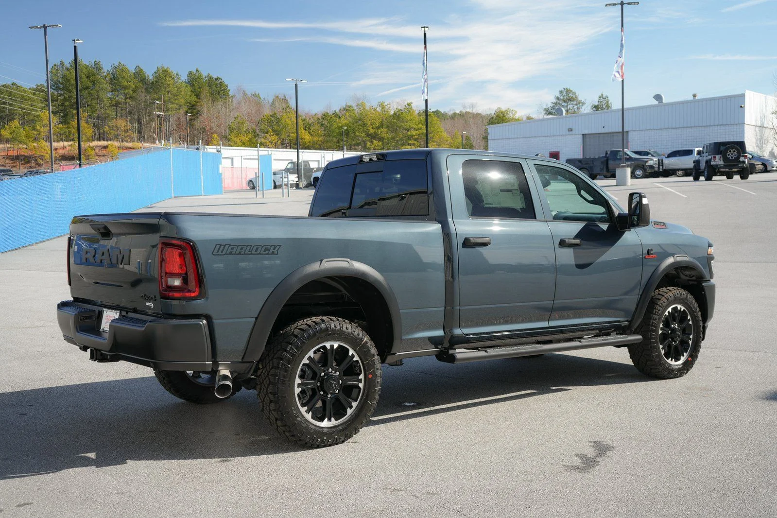 New 2026 Forged Blue Metallic Exterior Paint RAM Tradesman image 10