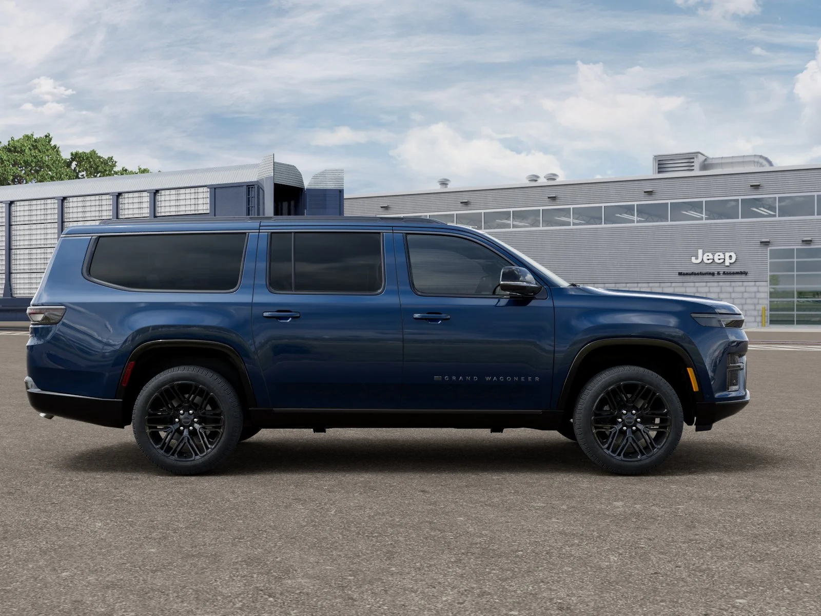 New 2026 Fathom Blue Pearlcoat Jeep Limited Reserve image 16