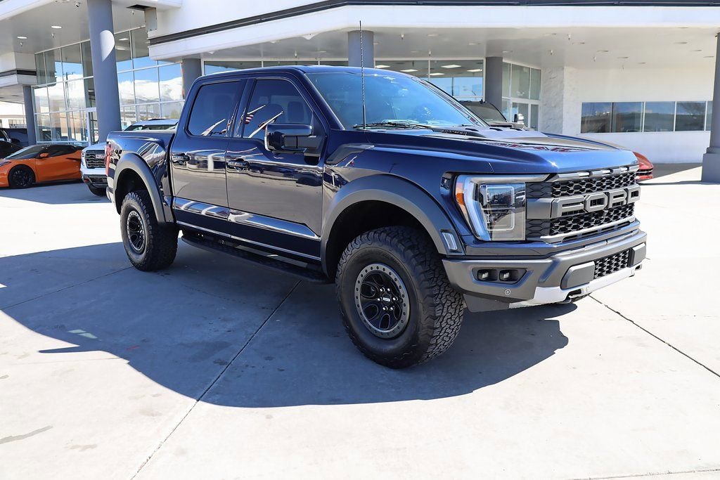 Used 2023 Antimatter Blue Ford Raptor image 8