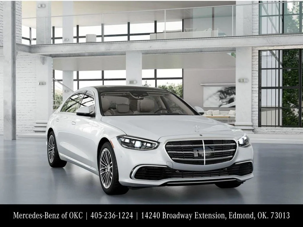New 2026 White Mercedes-Benz S 580 image 9
