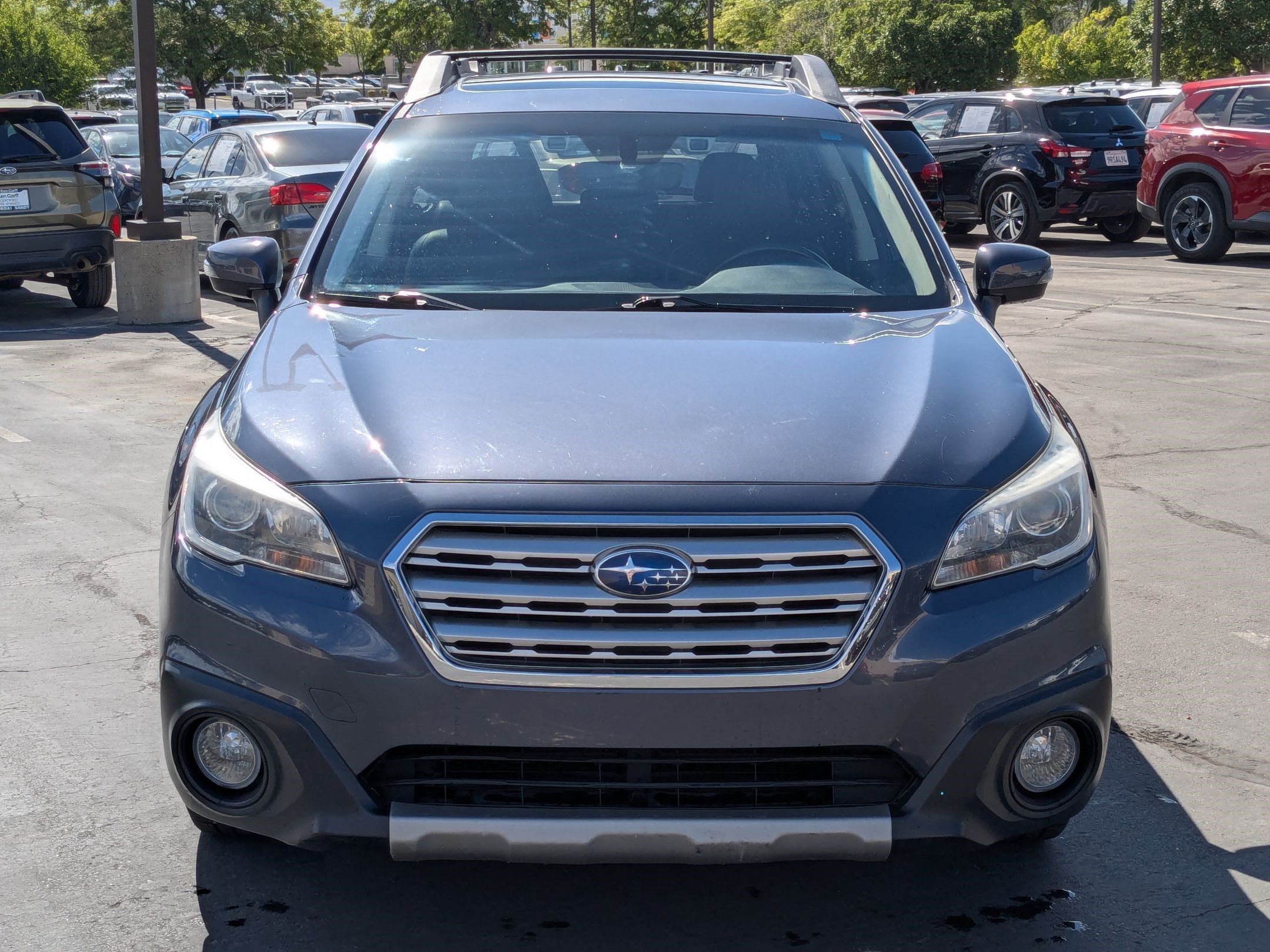 Used 2017 Carbide Gray Metallic Subaru Limited image 10