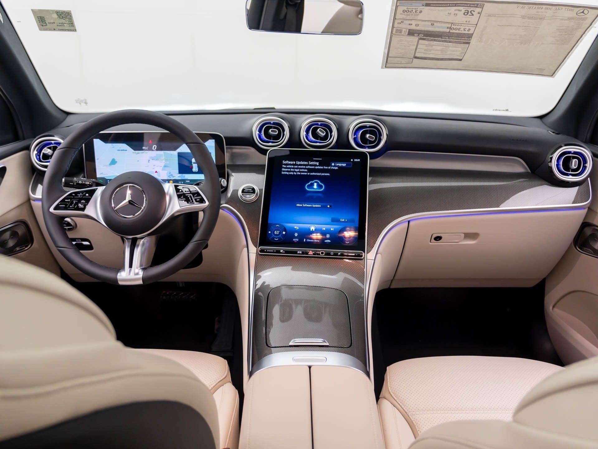 New 2027 Polar White Mercedes-Benz GLC 300 image 10