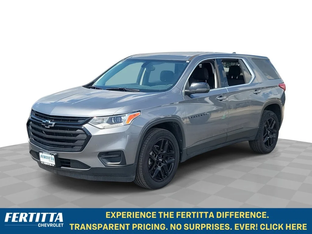 Certified Used 2021 SATIN STEEL METALLIC Chevrolet LS image 1