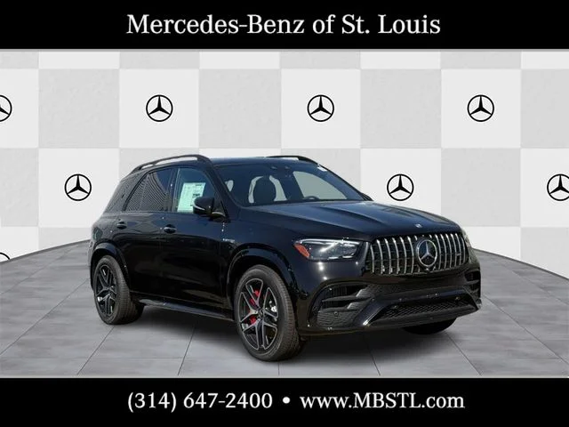 New 2026 Obsidian Black Metallic Mercedes-Benz AMG® GLE 63 S 4MATIC+ SUV image 1
