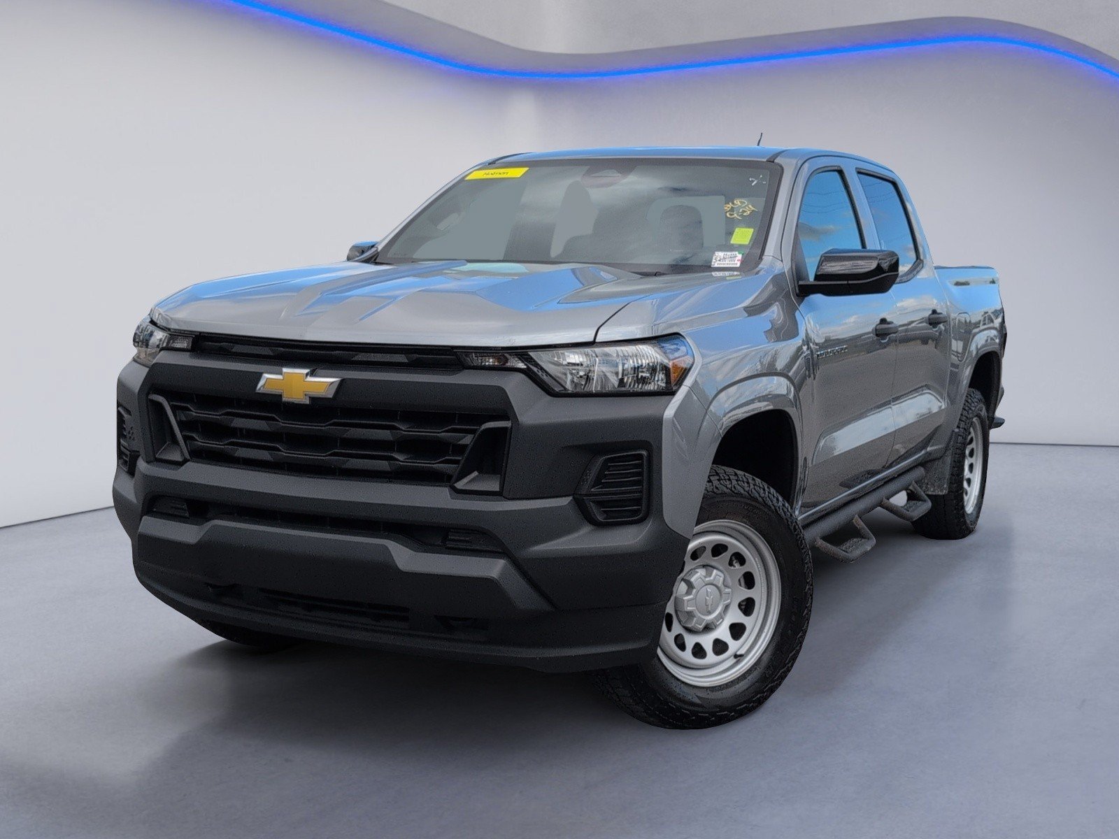 Used 2024 Sterling Gray Metallic Chevrolet WT image 2