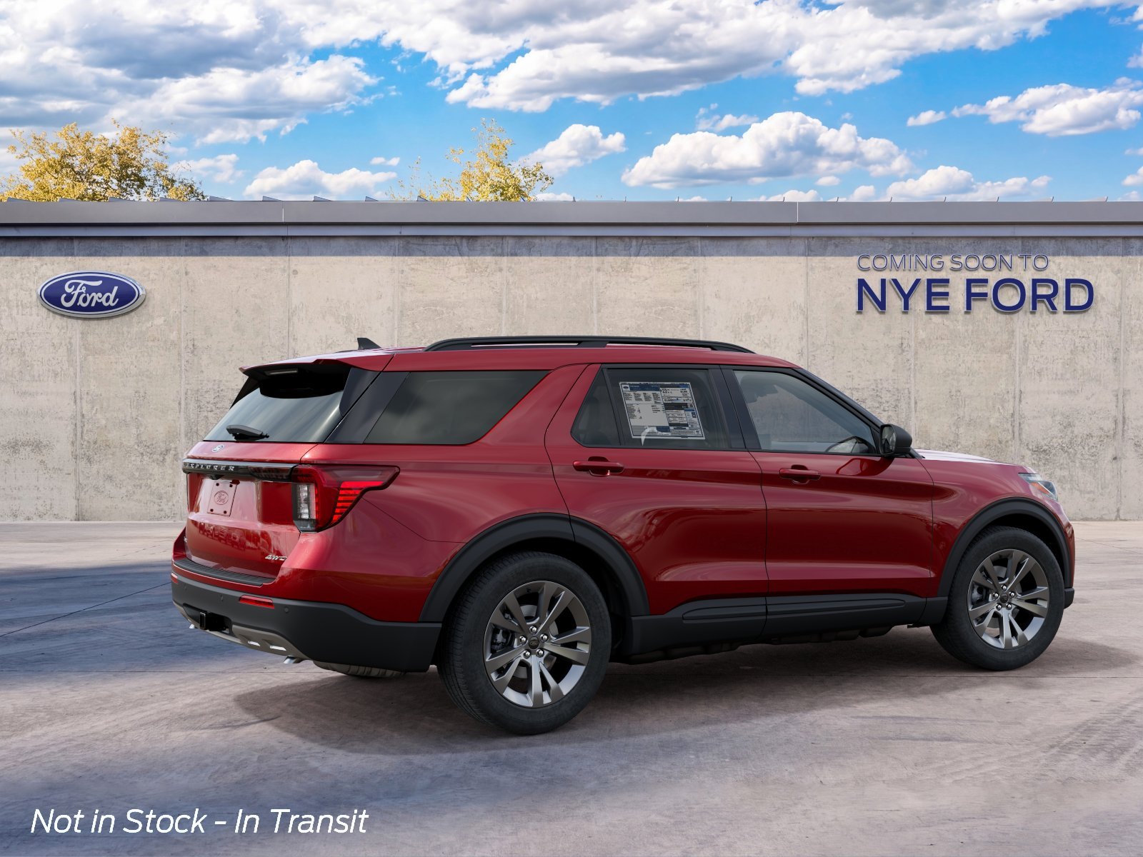 New 2027 Ruby Red Metallic Tinted Clearcoat Ford Active image 8