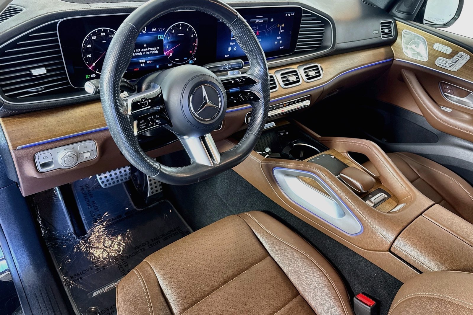 Certified Used 2024 Obsidian Black Metallic Mercedes-Benz GLS 450 image 9