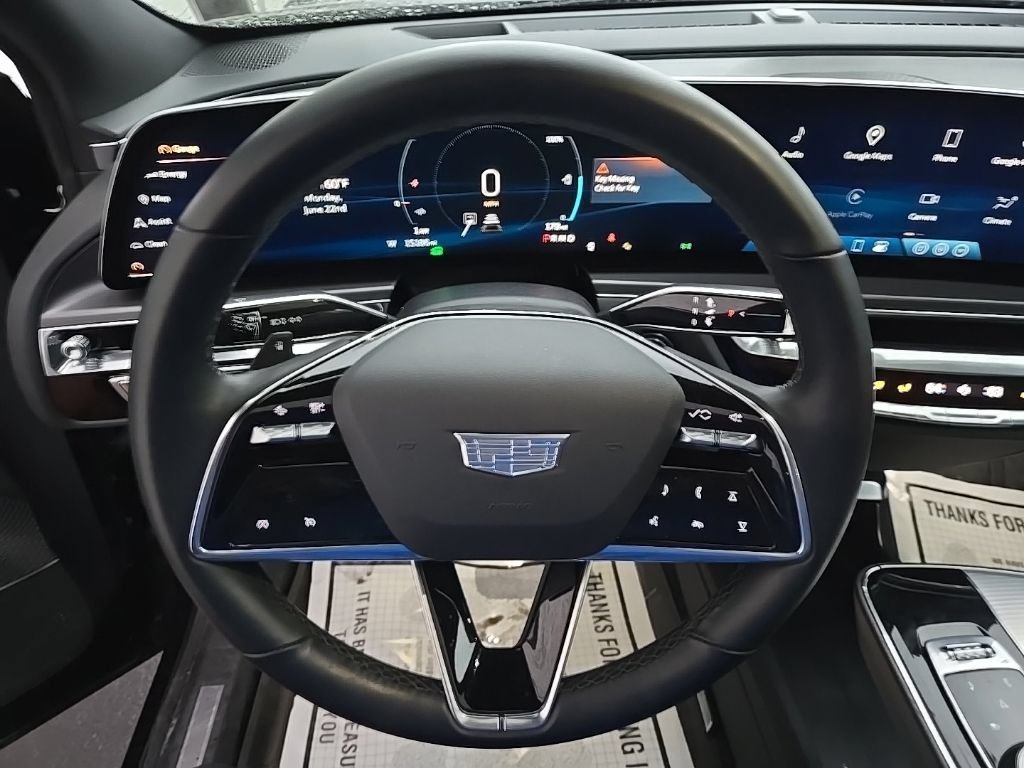 Used 2024 Stellar Black Metallic Cadillac Tech image 21