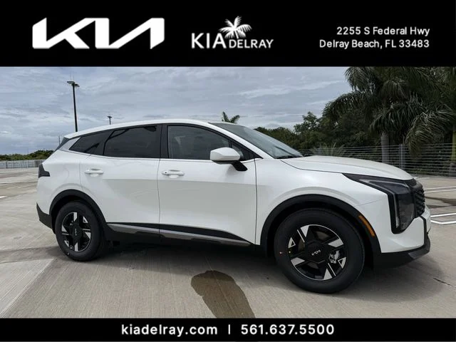 New 2026 White Kia LX image 1