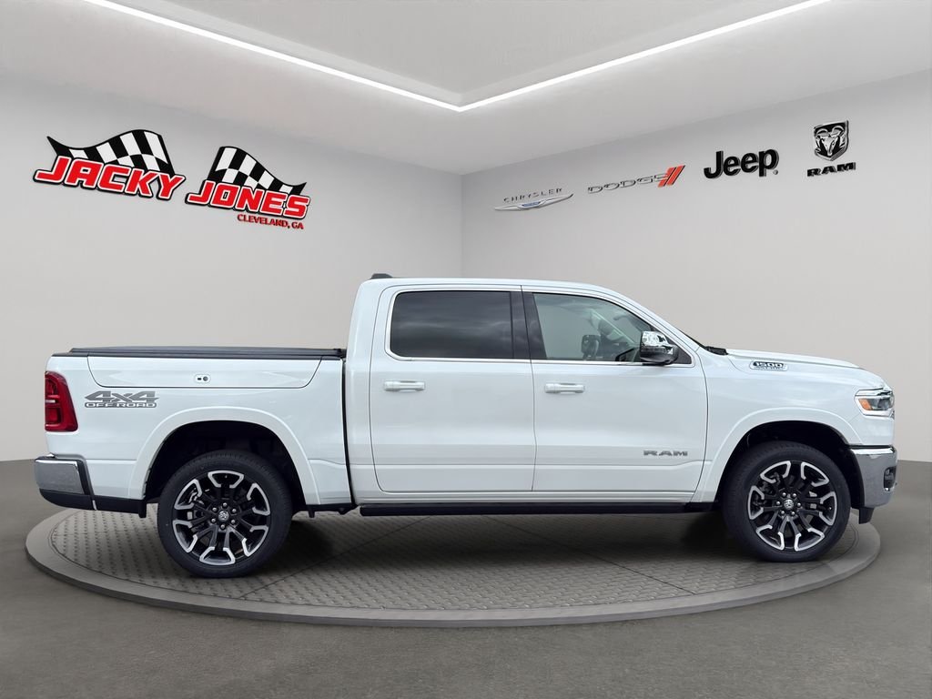 Used 2025 Ivory White Tri-Coat Pearlcoat Ram Longhorn image 12