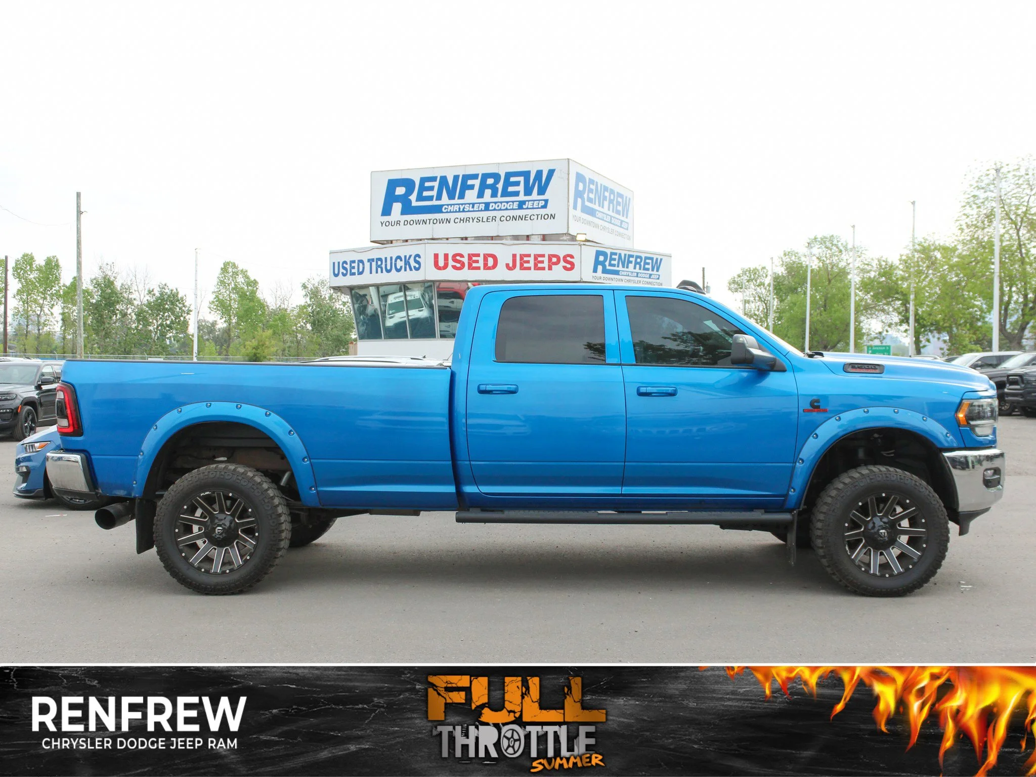 Used 2020 Blue RAM Big Horn *5th Wheel & Gooseneck | Apple CarPlay | Alpine | Cummins | Heated Seats image 1