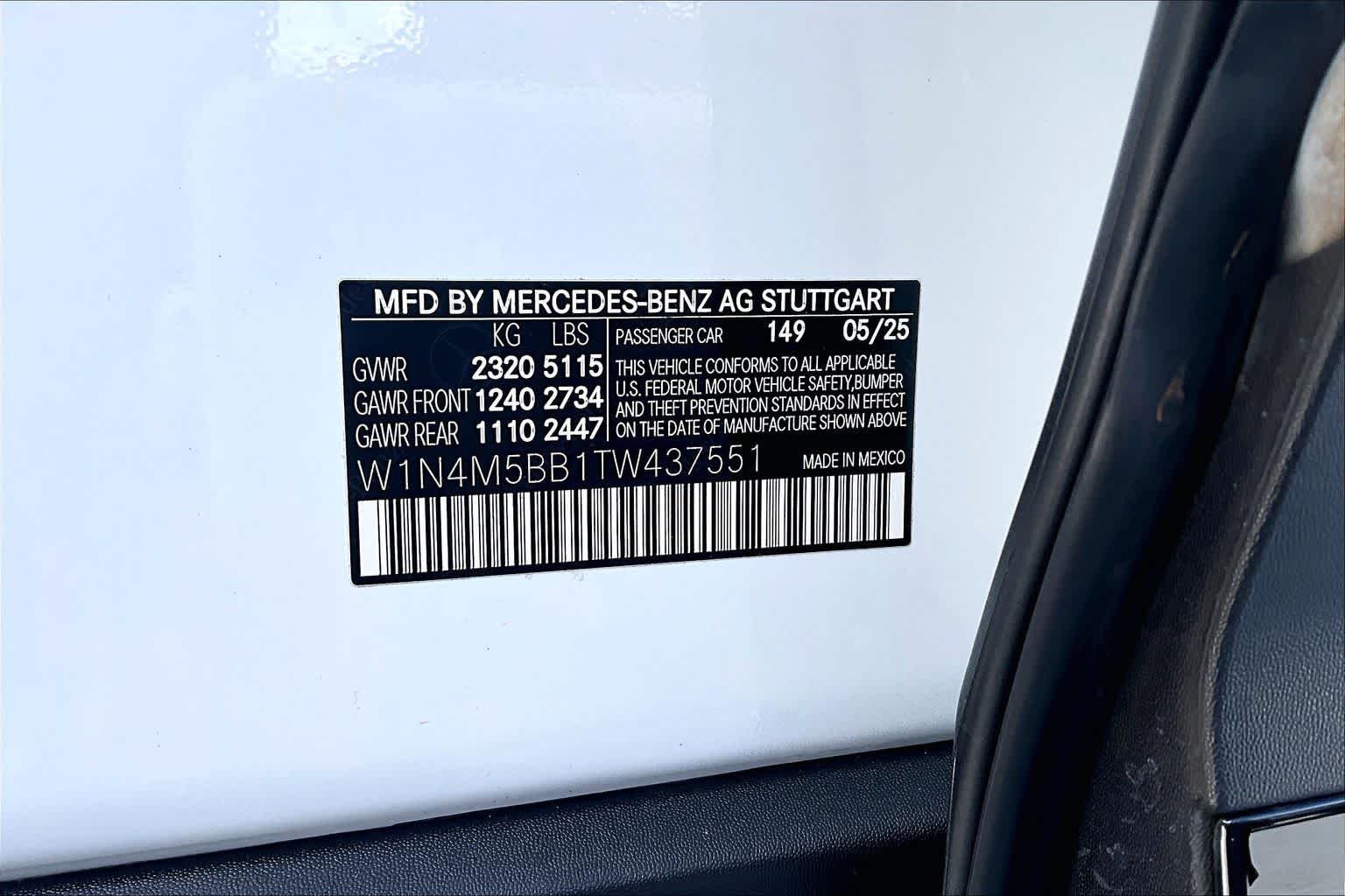 Certified Used 2026 Polar White Mercedes-Benz AMG® GLB 35 image 32
