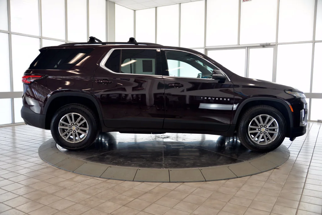 Used 2023 Black Cherry Metallic Chevrolet LT Leather image 9