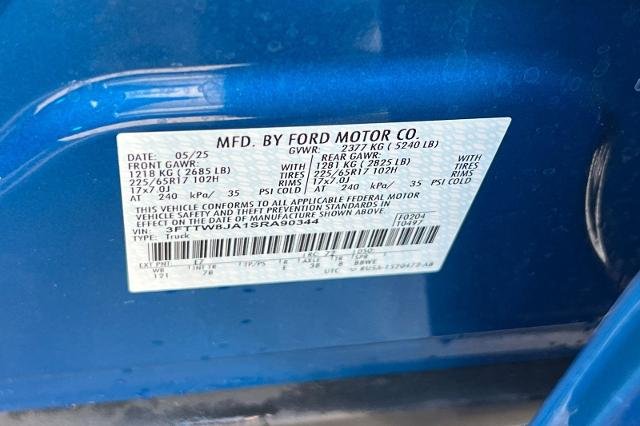 New 2025 Velocity Blue Ford XLT image 52