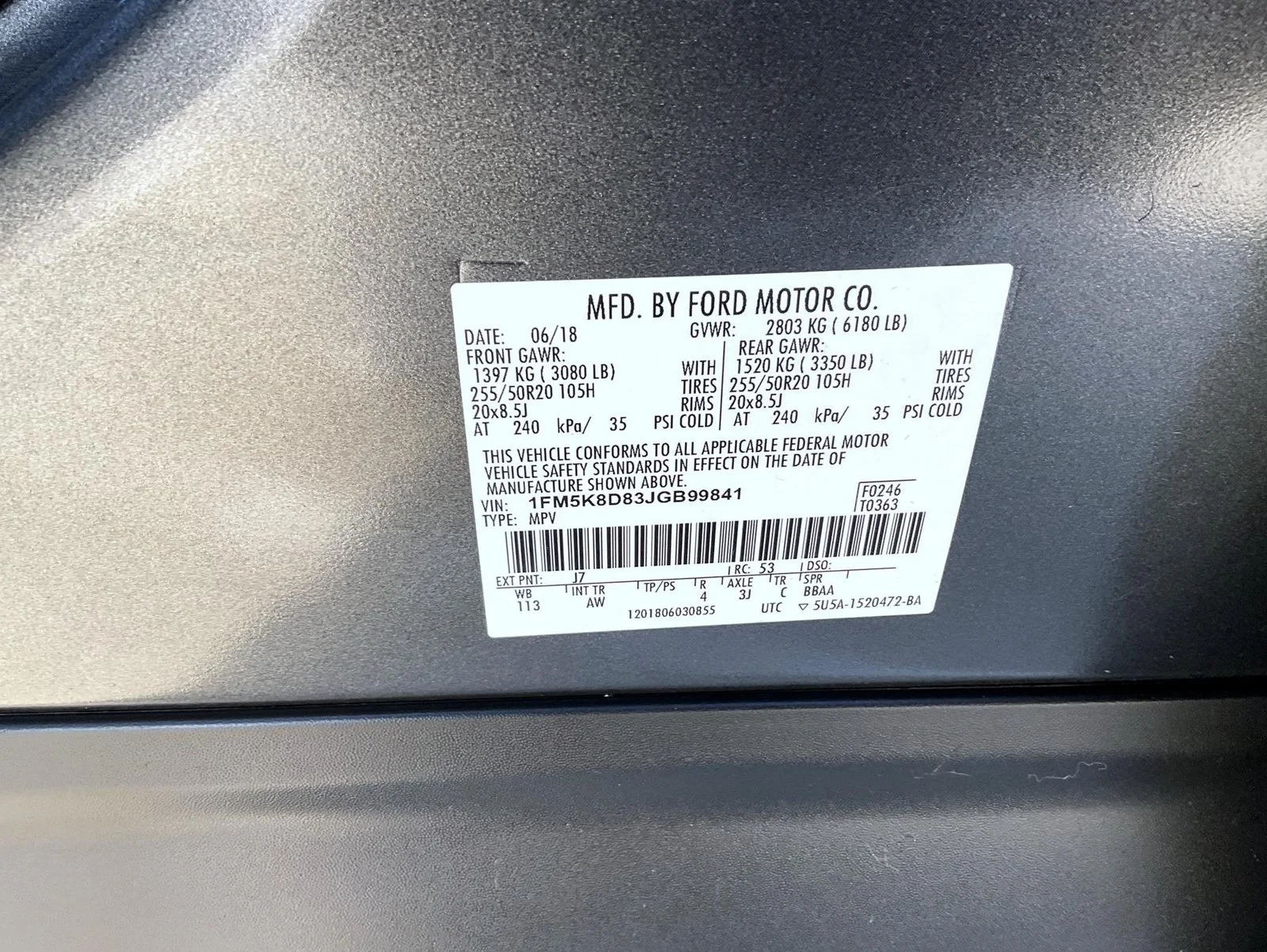 Used 2018 Gray Ford XLT image 27