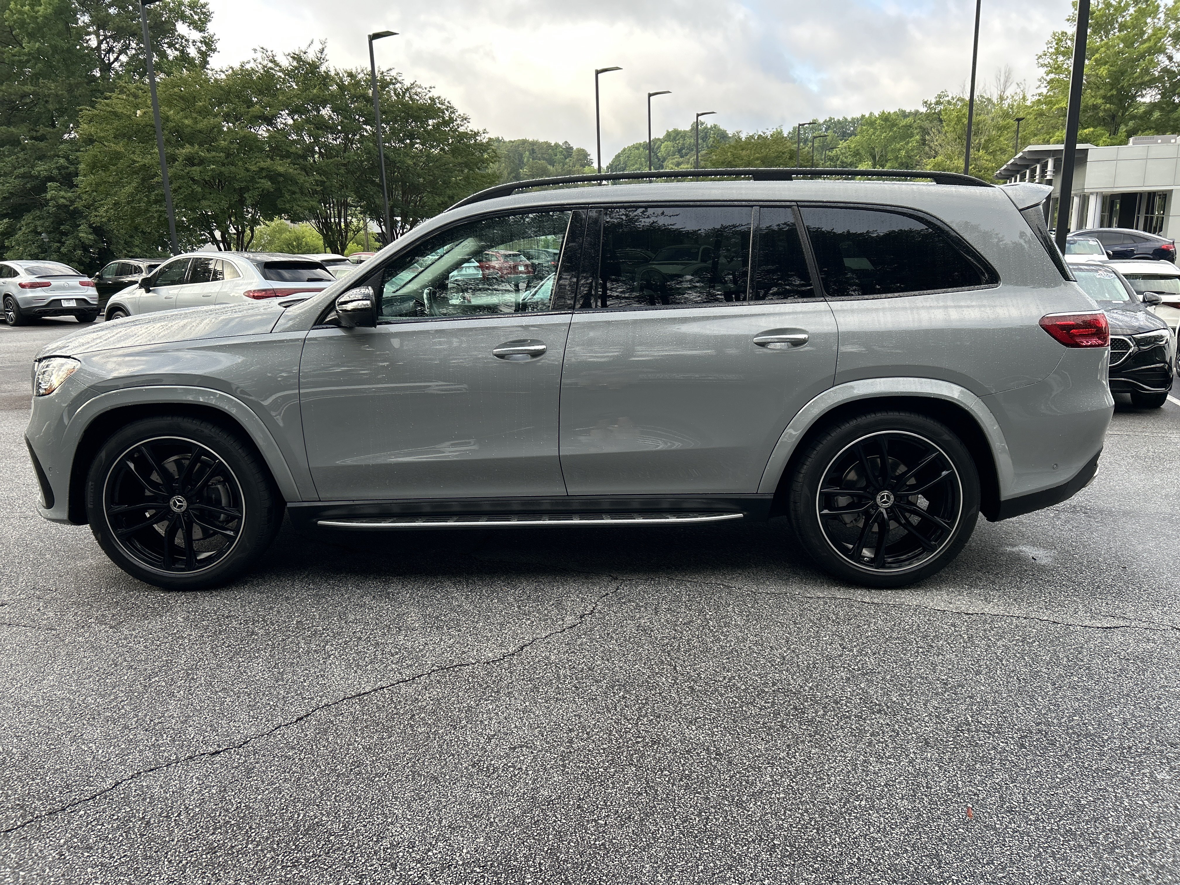 Certified Used 2024 MANUFAKTUR Alpine Grey Mercedes-Benz GLS 580 4MATIC® SUV image 16