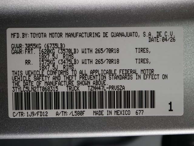 New 2026 Celestial Silver Metallic Toyota TRD Off-Road i-FORCE MAX image 31