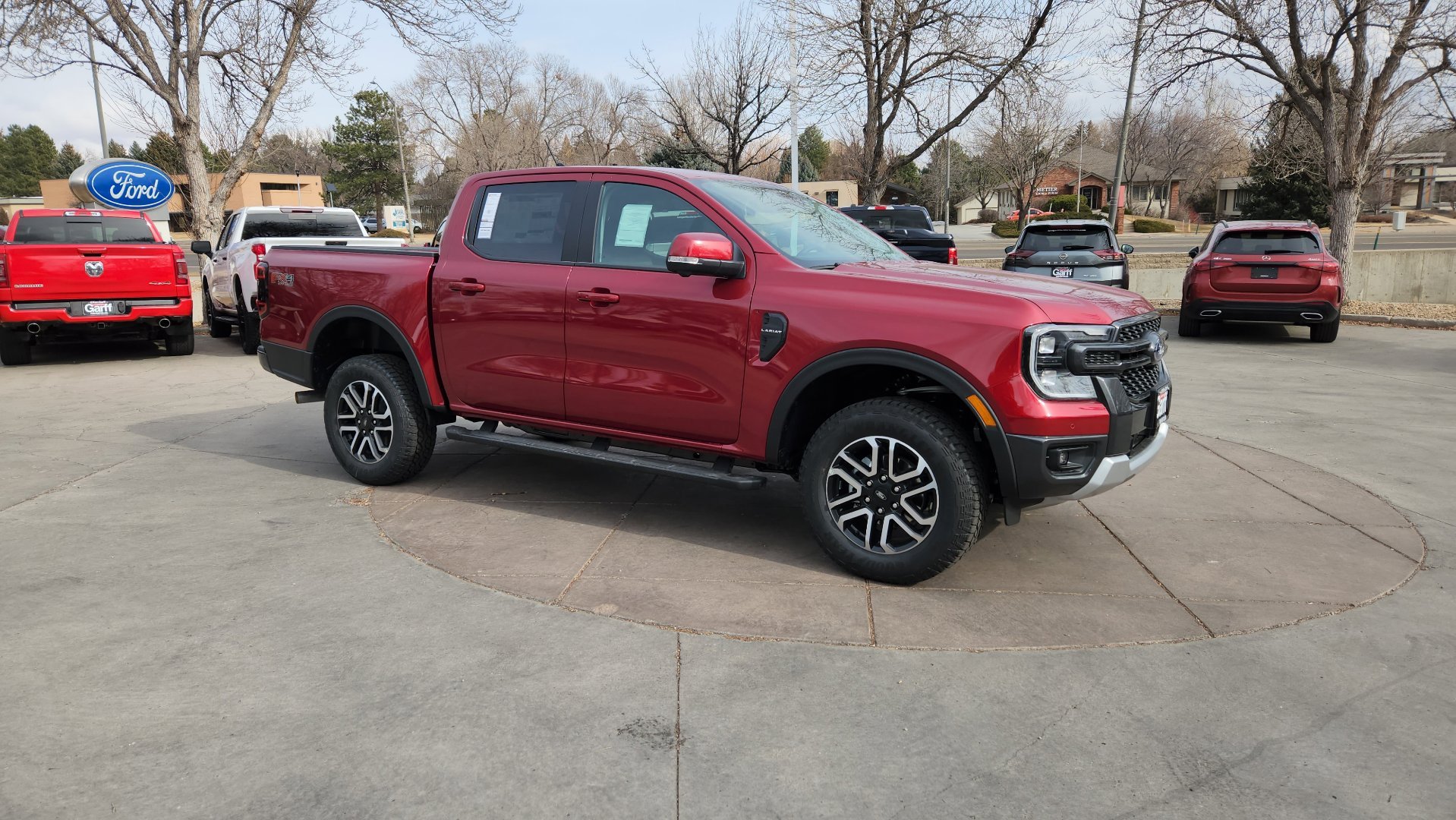 New 2025 Ruby Red Metallic Tinted Clearcoat Ford LARIAT image 19