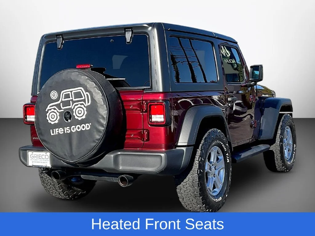 Used 2022 Snazzberry Pearlcoat Jeep Sport S image 7