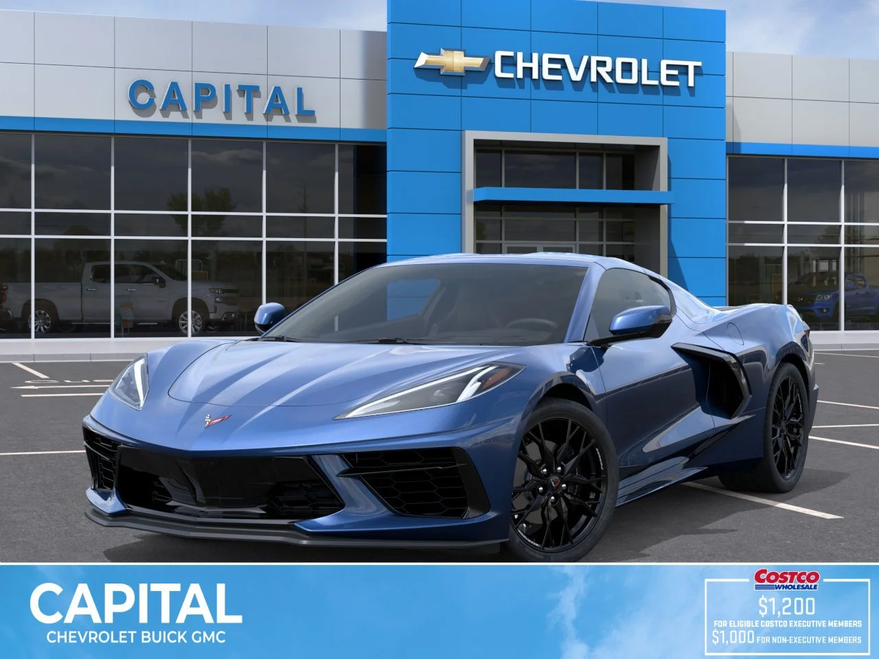 New 2027 Admiral Blue Metallic Chevrolet 1LT image 1