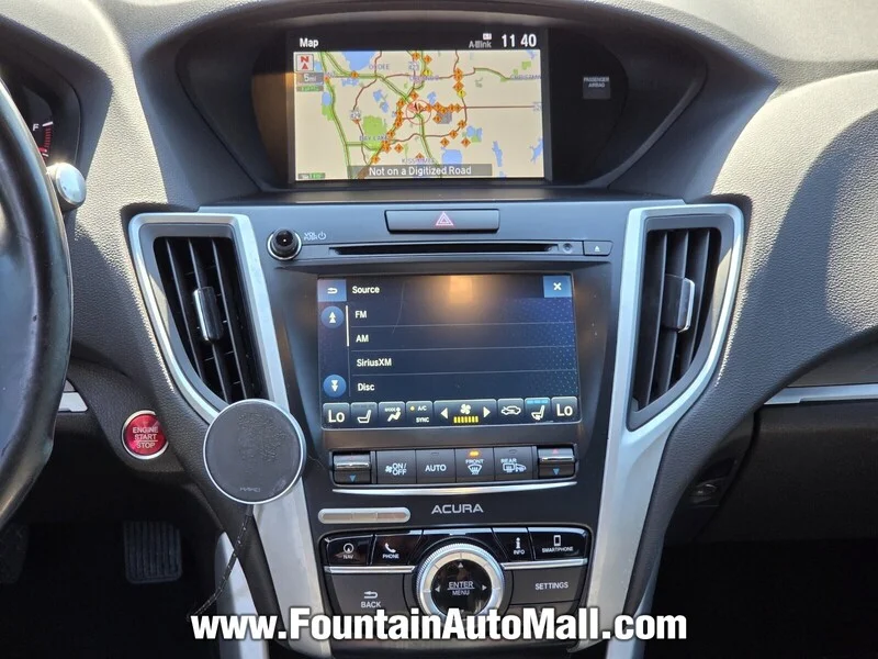 Used 2020 Platinum White Pearl Acura 3.5L FWD W/TECHNOLOGY/A-SPEC PKG image 10
