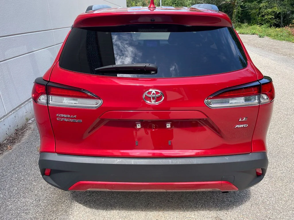 Used 2023 Barcelona Red Metallic Toyota LE image 7