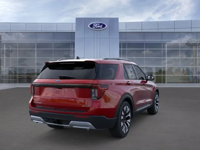 New 2026 Red Metallic Ford Platinum image 8