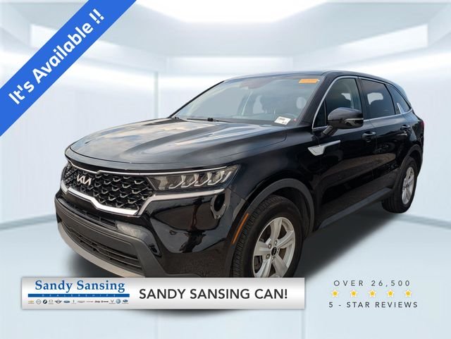 Used 2022 Black Kia LX image 1
