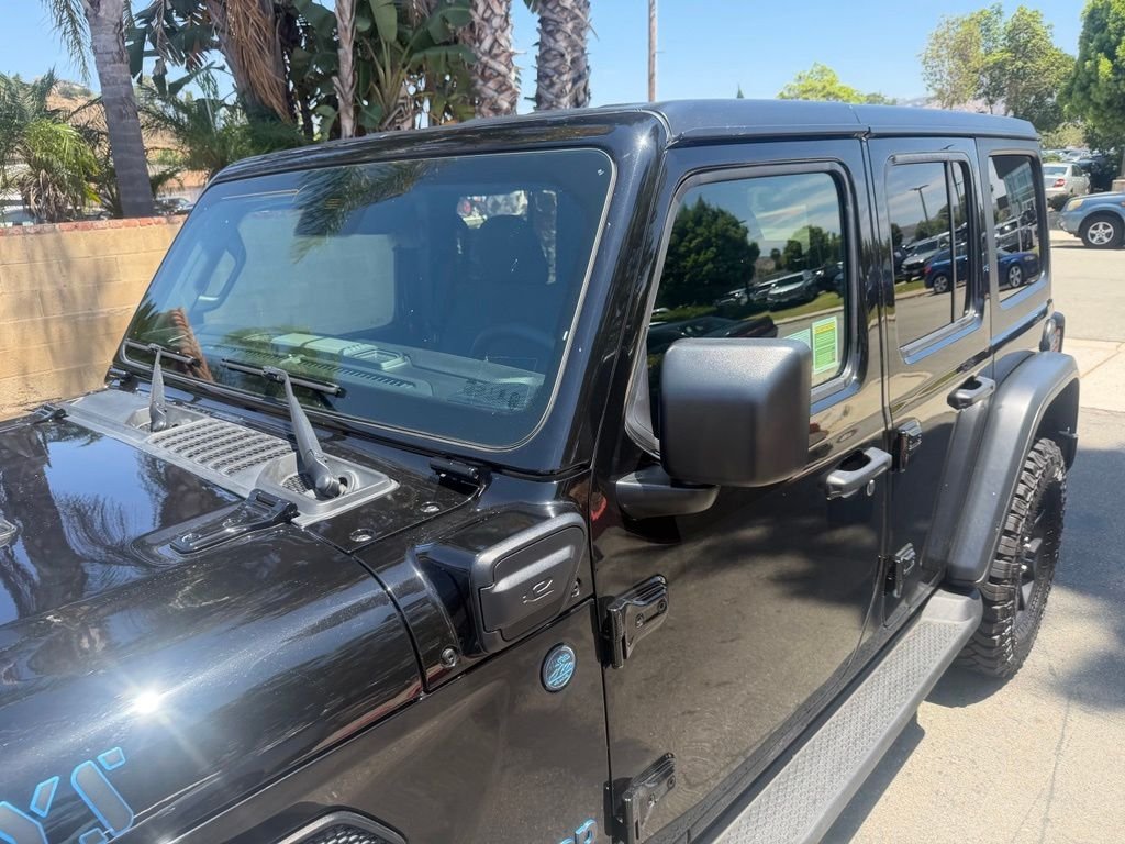 Used 2024 Black Jeep Willys 4xe image 7