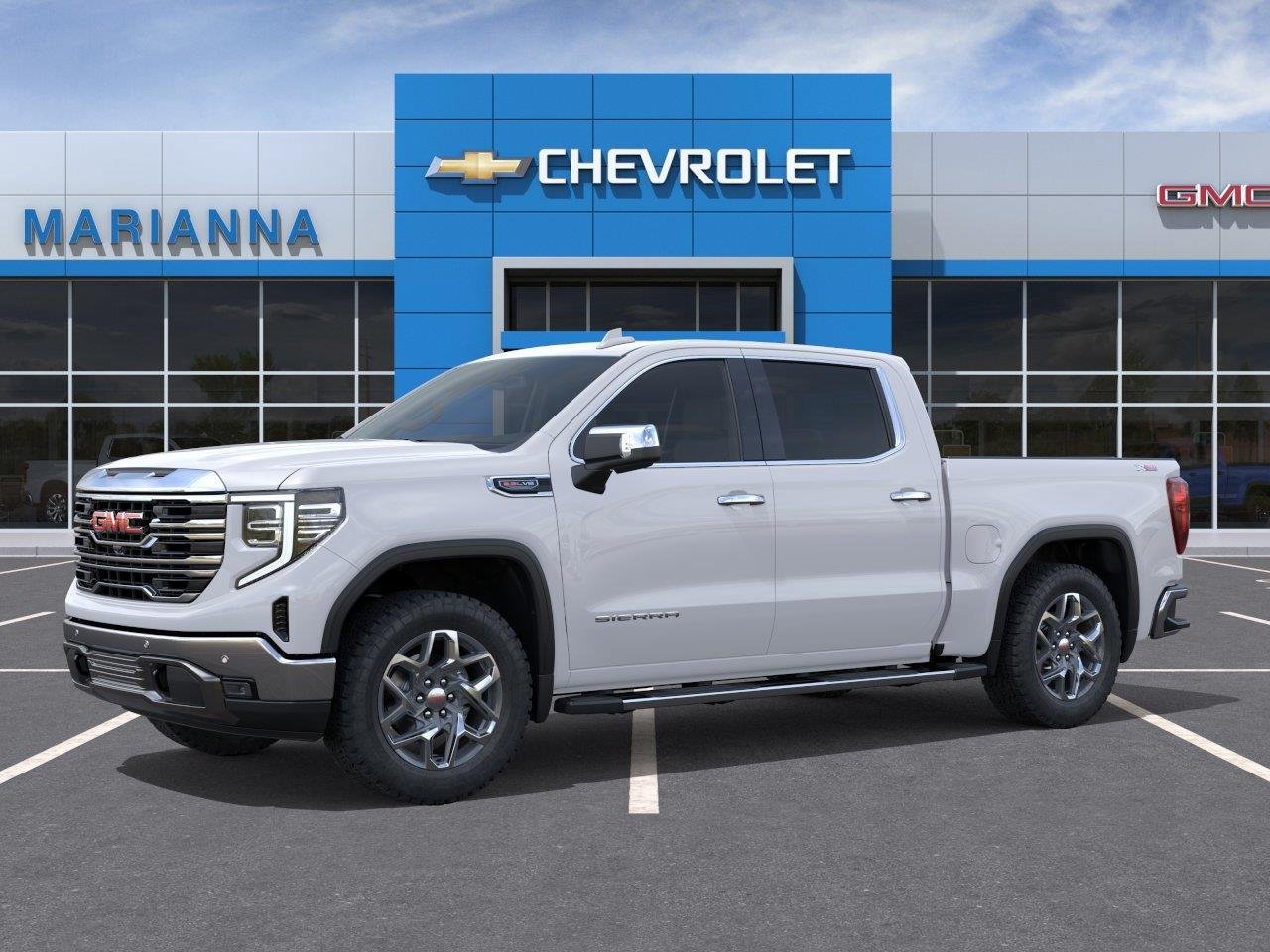 New 2026 Summit White GMC SLT image 2