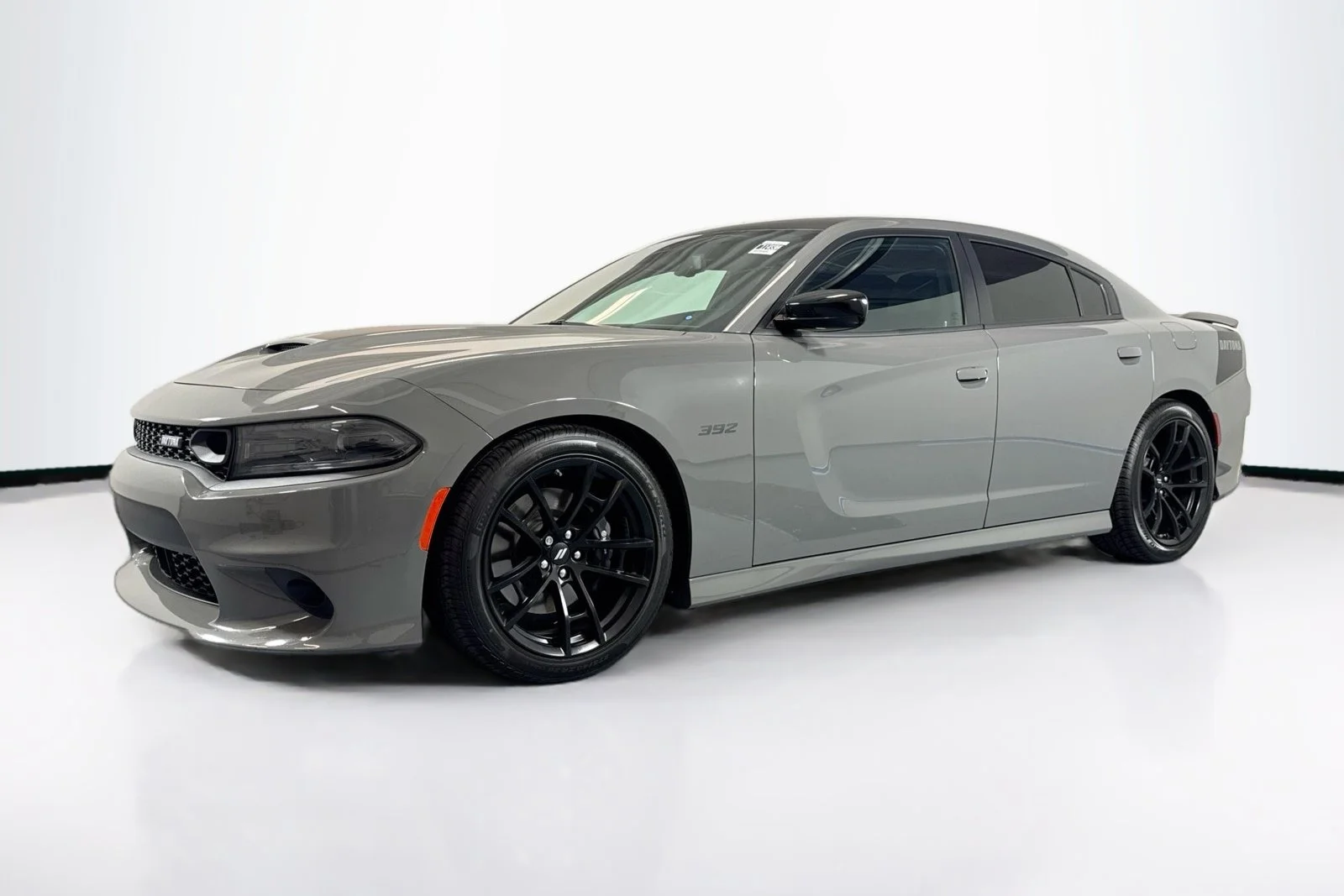Used 2023 Destroyer Gray Clearcoat Dodge Scat Pack image 1