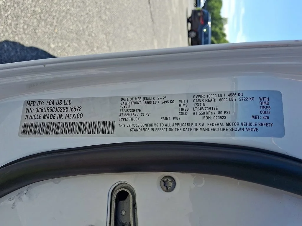 Used 2025 Bright White Clearcoat Ram Tradesman image 28