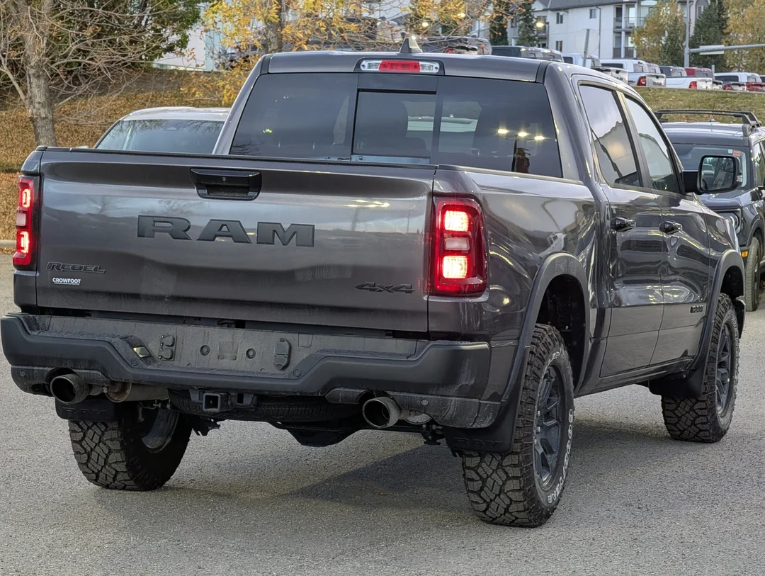 New 2026 Grey RAM Rebel - - 4x4 - Panoramic Sunroof - Surround View Camera - Ventilated Seats & More! image 8