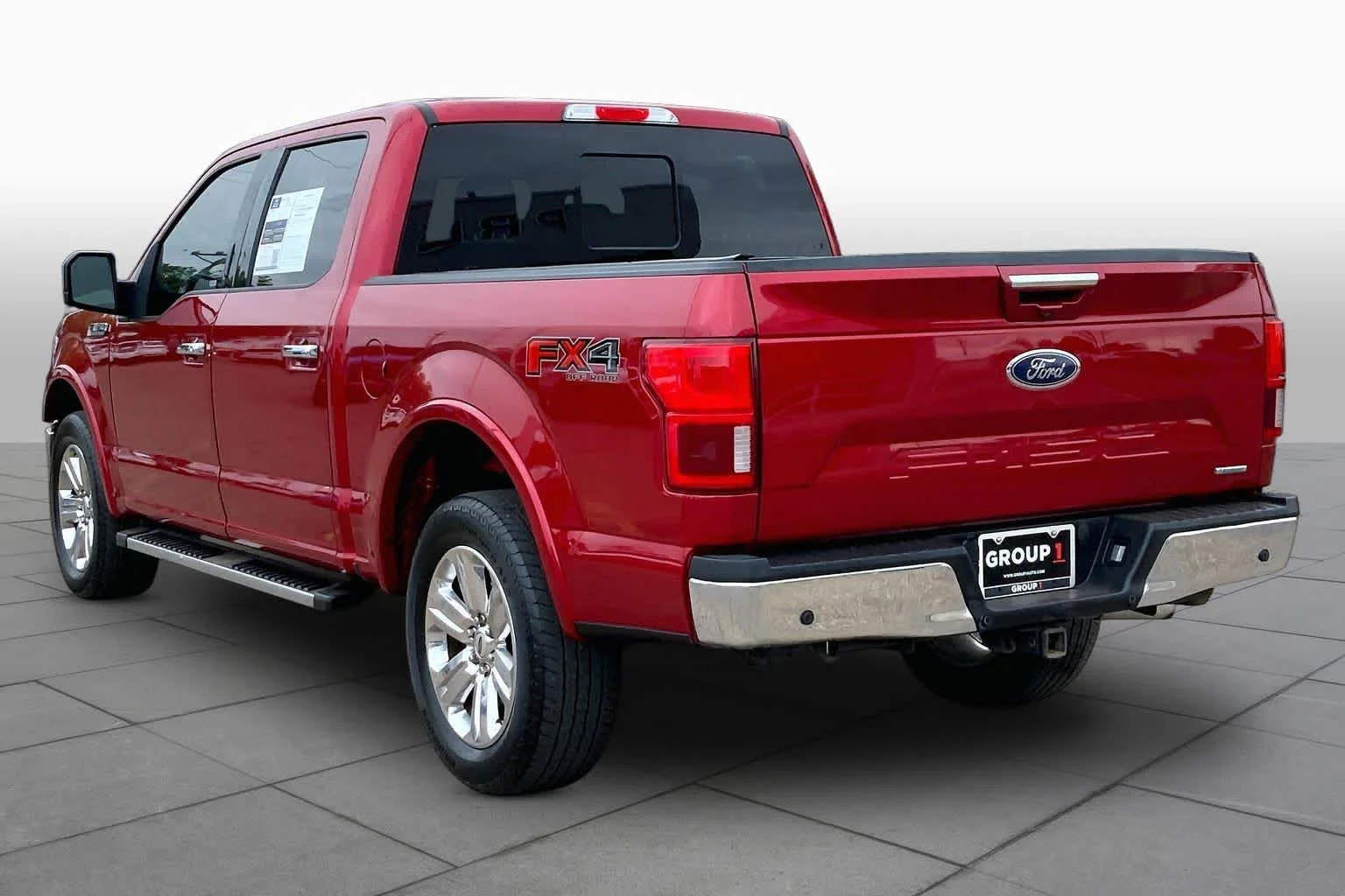 Used 2020 Rapid Red Metallic Tinted Clearcoat Ford LARIAT image 12