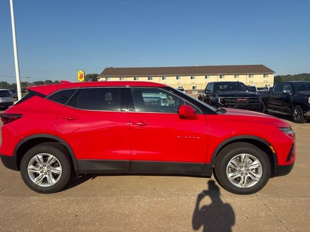 Used 2022 Chevrolet Blazer 2LT with VIN 3GNKBHR41NS121361 for sale in Fort Madison, IA